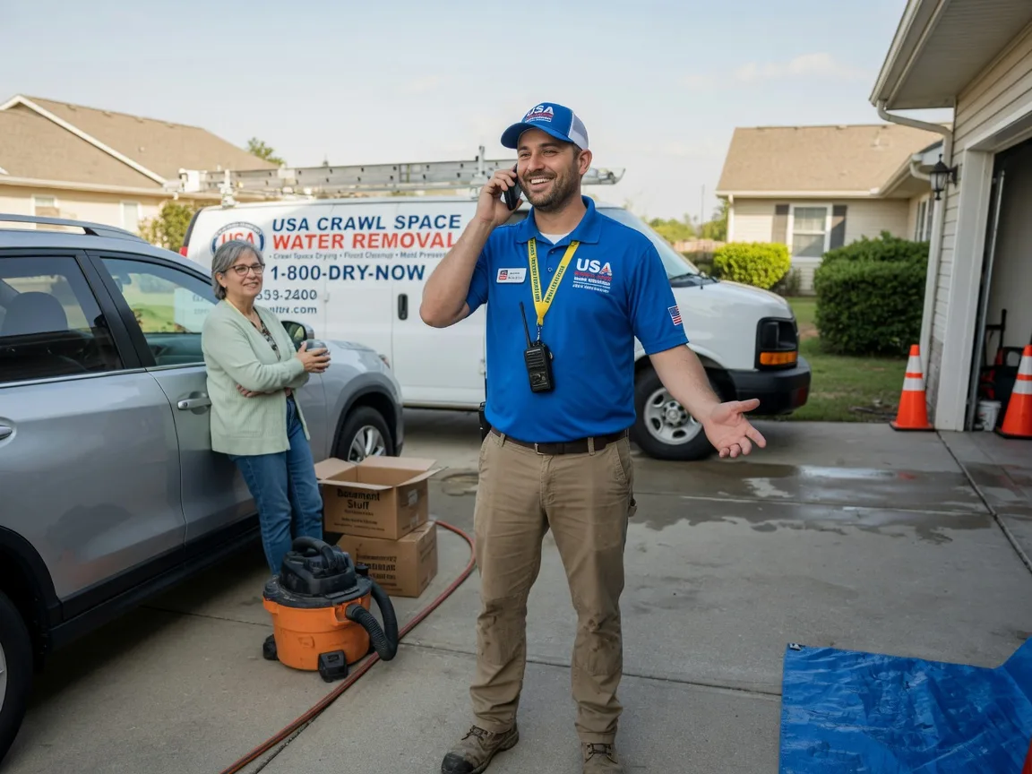 Crawl Space Water Removal Bartlett, TN FAQs